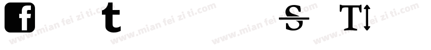 Font Logos Technology字体转换